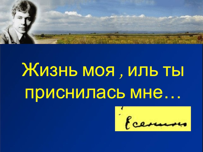 Есенин жизнь моя иль. Жизнь моя Иль ты приснилась мне. Жизнь моя Иль ты приснилась мне Есенин. Жизнь моя Иль ты приснилась мне Есенин стихи.