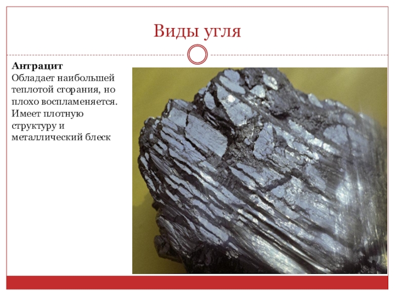 Чем отличается каменный уголь