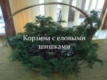Презентация к уроку : К.Г. Паустовский Корзина с еловыми шишками