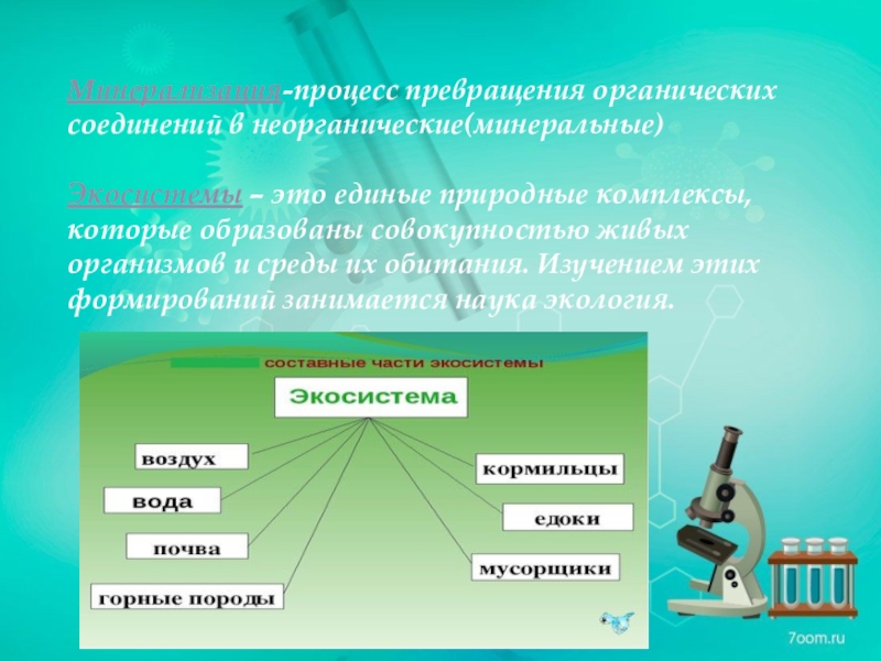 Минерализацию органических образцов проводят в случае определения содержания в них