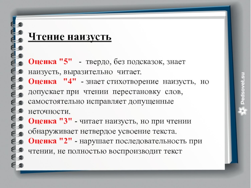 Оценка стихотворения. Чтение наизусть. Оценка за чтение наизусть стихотворения. Норма оценок при чтение стихотворения наизусть.