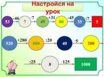 Презентация к уроку Умножение обыкновенных дробей
