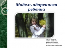 Использование открытых образовательных технологий в рамках реализации программы Одаренные дети