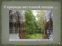 Презентация по окружающему миру на тему Времена года