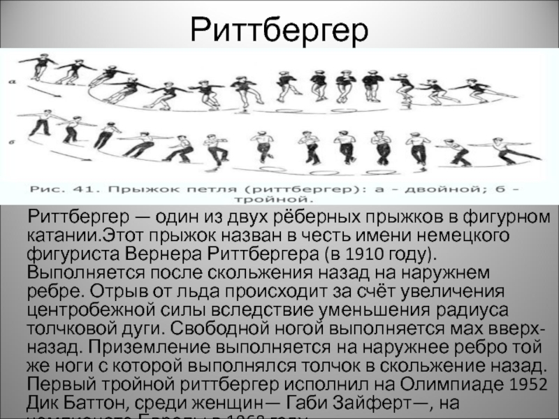 Секвенция в фигурном. Прыжок риттбергер в фигурном катании. Риттбергер техника прыжка. Лутц риттбергер. Прыжок риттбергер в фигурном катании схема.