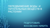 Презентация,Ботаника(презентация к уроку подготовлена уч-мя)