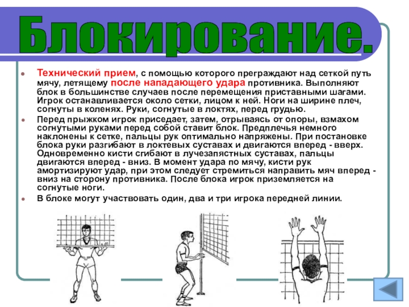 Блок в волейболе ошибки. Технические приемы в волейболе. Блок мяча в волейболе. Приставные шаги в волейболе. Постановка рук над сеткой.