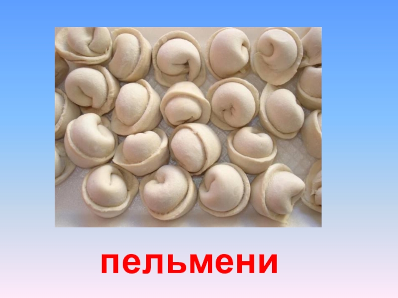 Проект про пельмени