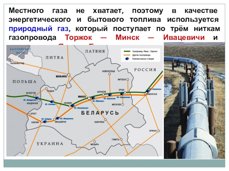 Проект газопровода ямал европа