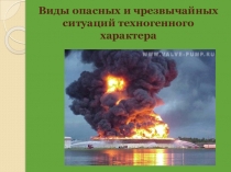 Презентация по ОБЖ Виды ЧС