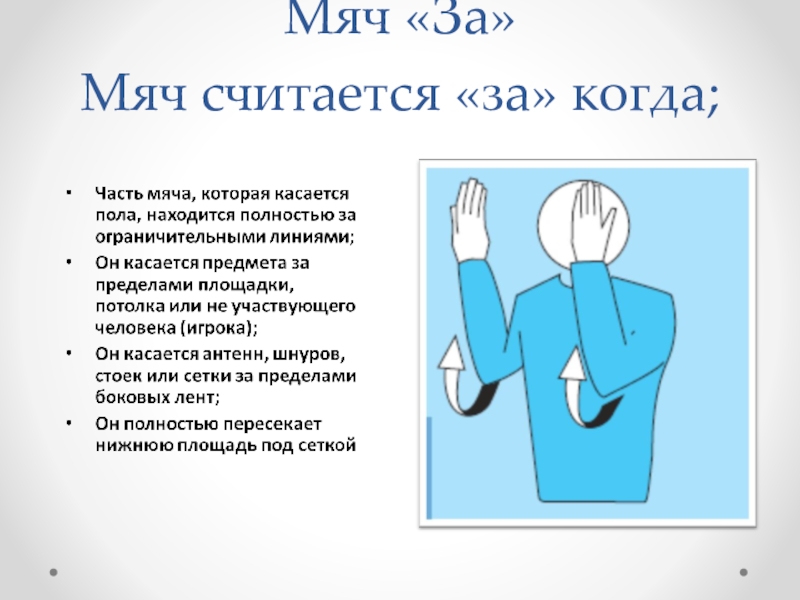 Презентация судейство в волейболе