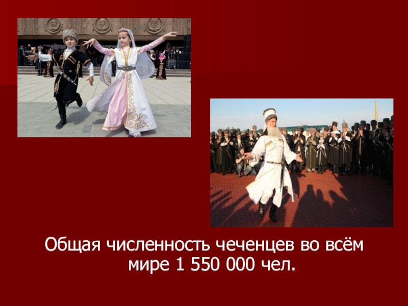 Чеченцы численность населения