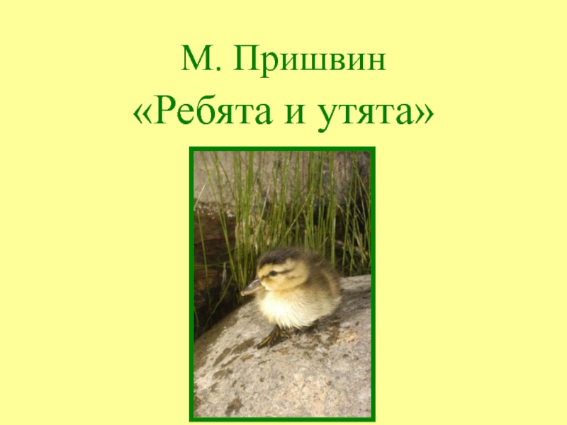 Технологическая карта урока литературного чтения 2 класс школа россии ребята и утята