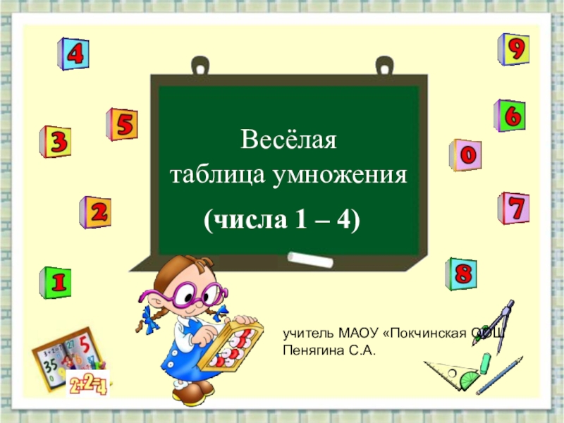 Табличное умножение на 2 презентация 2 класс