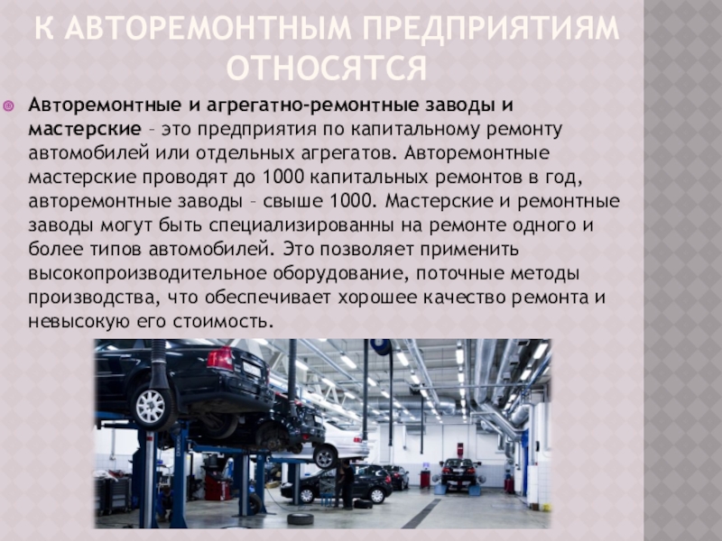 Виды автотранспортных организаций