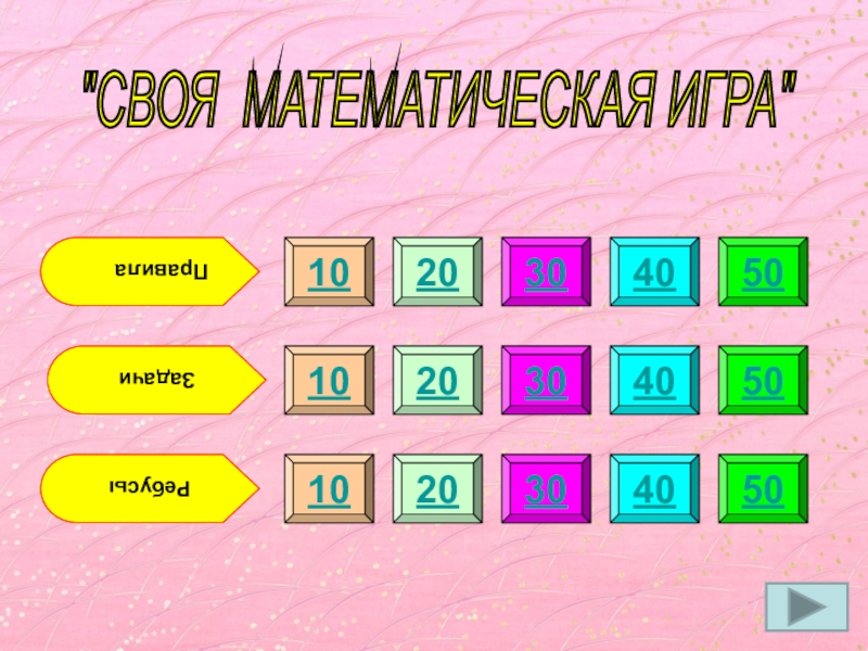 Интерактивная игра по математике 4 класс презентация