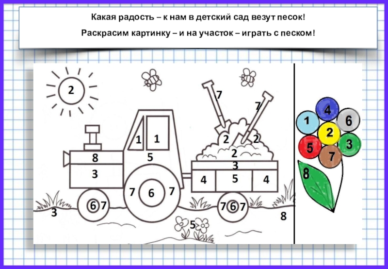 Презентация математические раскраски