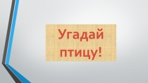 Презентация по искусству и МХК на тему Народные праздники и традиции. Сороки. Угадай птицу