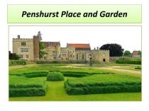 Презентация по английскому языку на тему Penshurst Place
