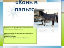 Презентация по экологии на тему Конь в пальто