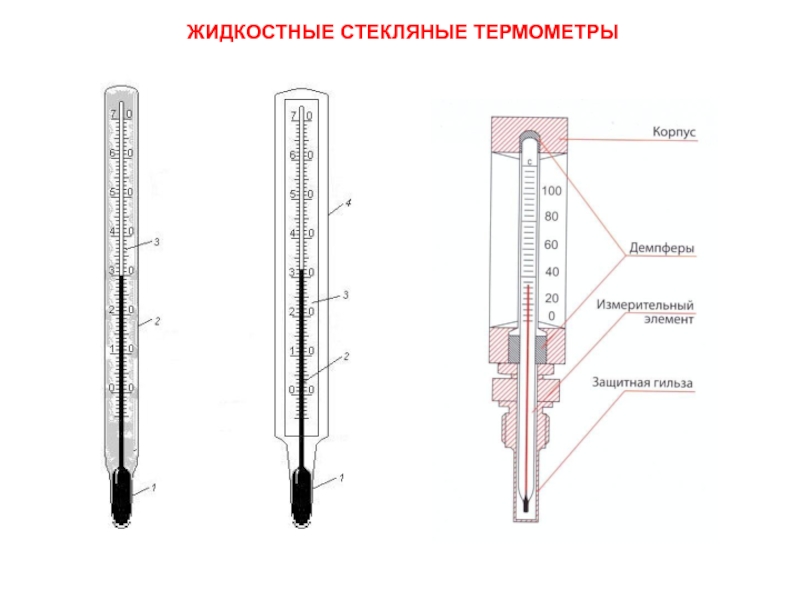 Термометр ртутный рисунок