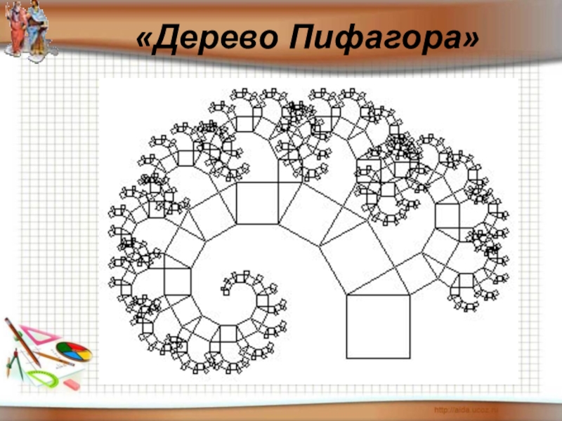 Как нарисовать дерево пифагора