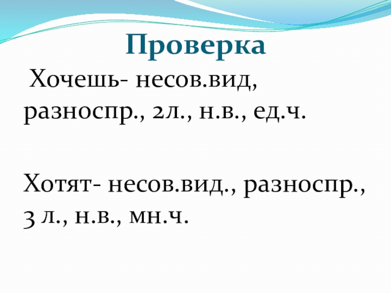 Несу несов вид. Несов вид.