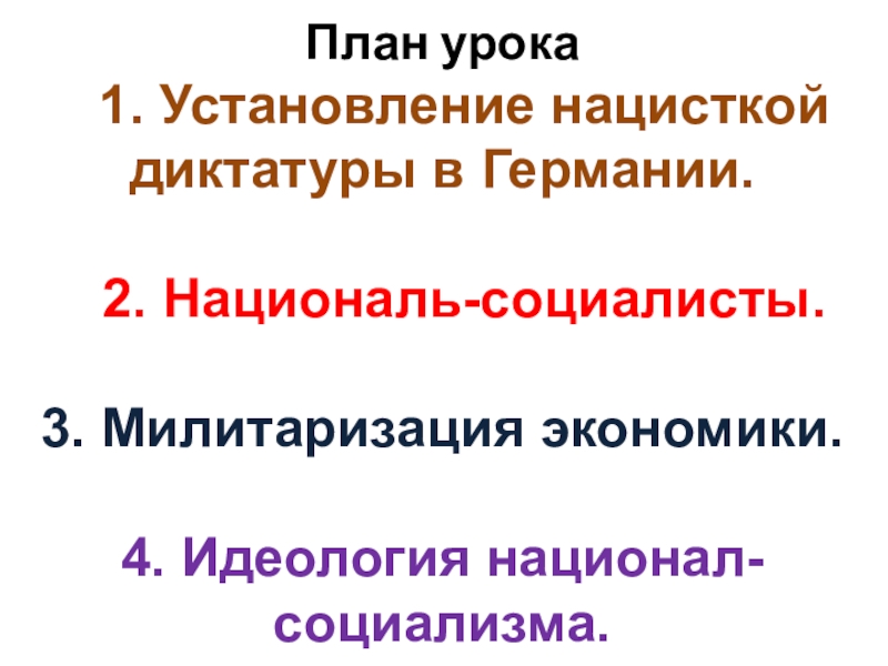 Нарастание агрессии в мире установление нацистской диктатуры в германии презентация 10 класс