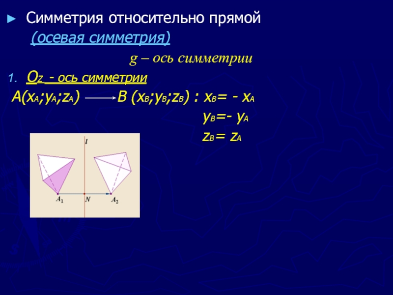 Движение в пространстве геометрия 11 класс презентация