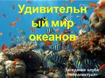 Презентация Удивительный мир океанов