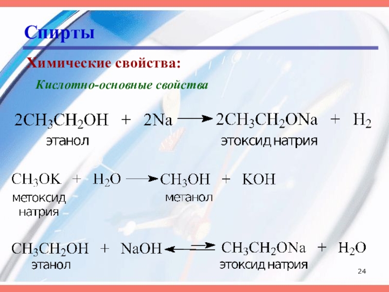 Химическое соединение спирта. Характеристика спиртов химия 10 класс.