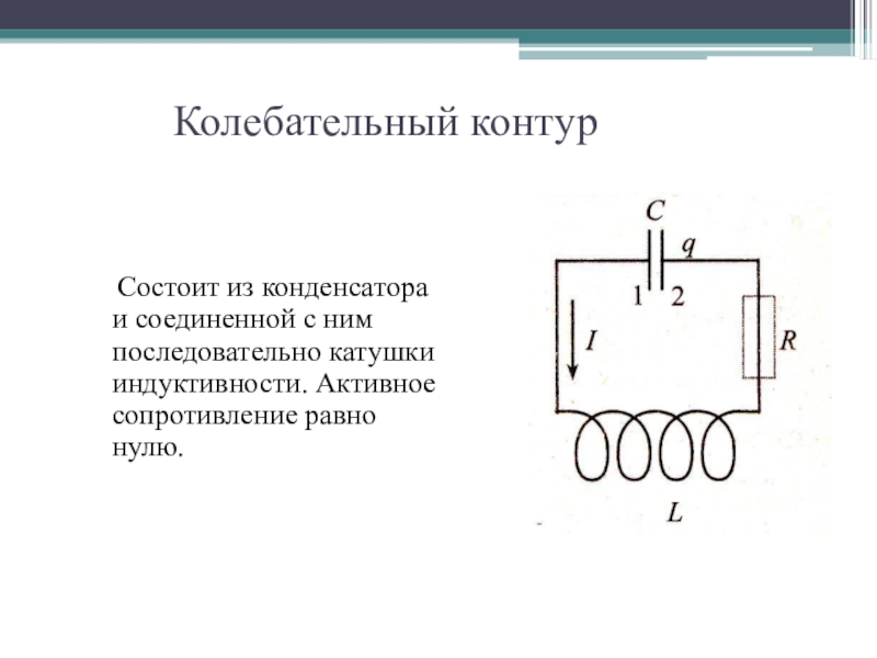 Сопротивление конденсатора и катушки