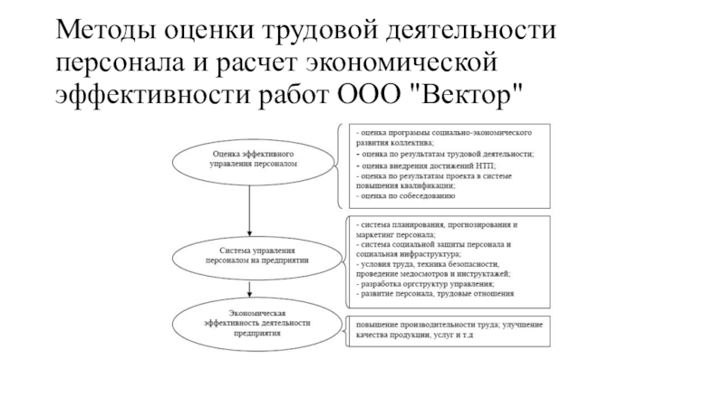 Цели оценки трудовой деятельности