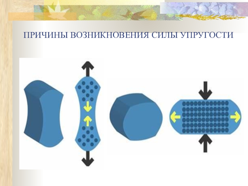 Причины упругости. Причина возникновения силы упругости. Причина силы упругости. Почему возникает сила упругости. Сила упругости причина возникновения силы.