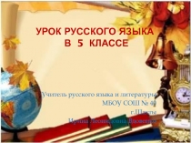 Презентация по русскому языку на тему  Разряды имен прилагательных (5класс)