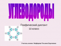 Графический диктант по теме Углеводороды