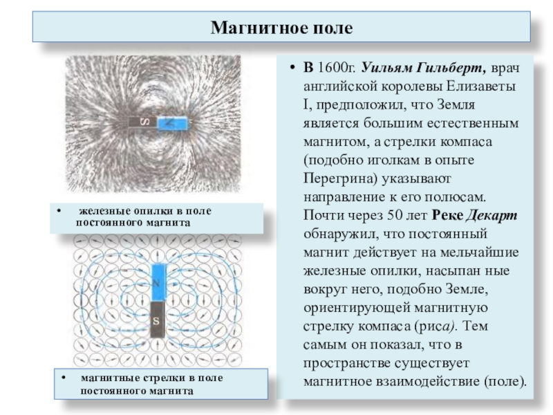 Магнитным взаимодействием называют