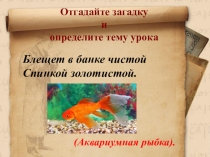 Презентация урока-проекта по технологии на тему:  Изготовление изделия: композиция Аквариум. Рыбки - в технике оригами. Волшебные превращения бумаги. 2 класс. Школа России.