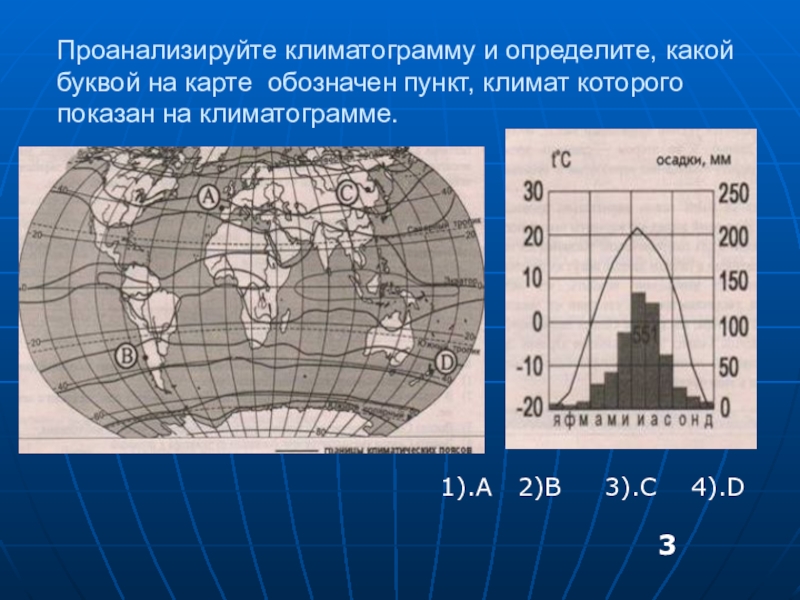 Отражены в климатограмме. Проанализируйте климатограмму. Климатограммы на карте. Проанализируйте климатограмму и определите какой буквой. Какой буквой на карте обозначает пункт характеристики климатограмме.