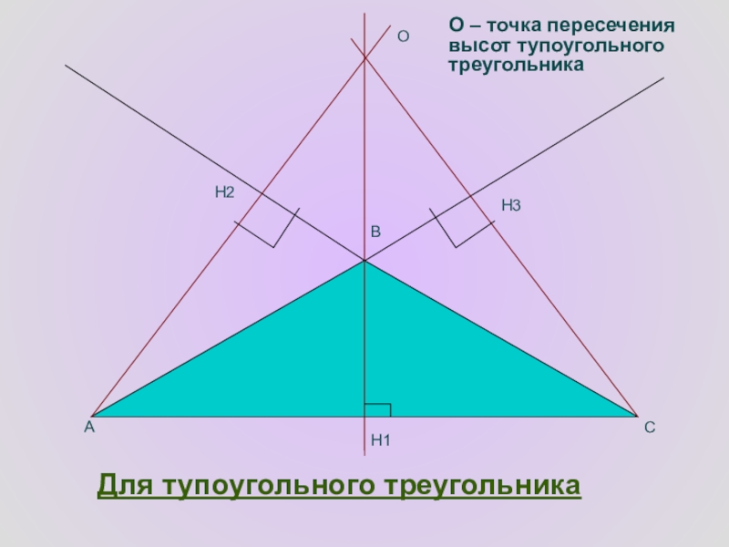 Точка пересечения треугольника. Точка пересечения высот. Высота тупоугольного треугольника. Точка пересечения высот треугольника. Точка пересечения высо.