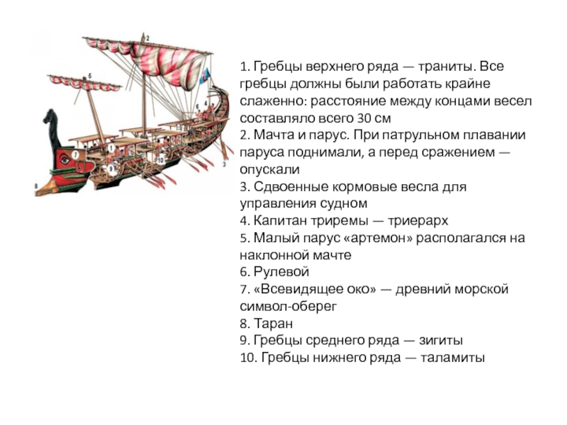 Корабли древнего мира проект