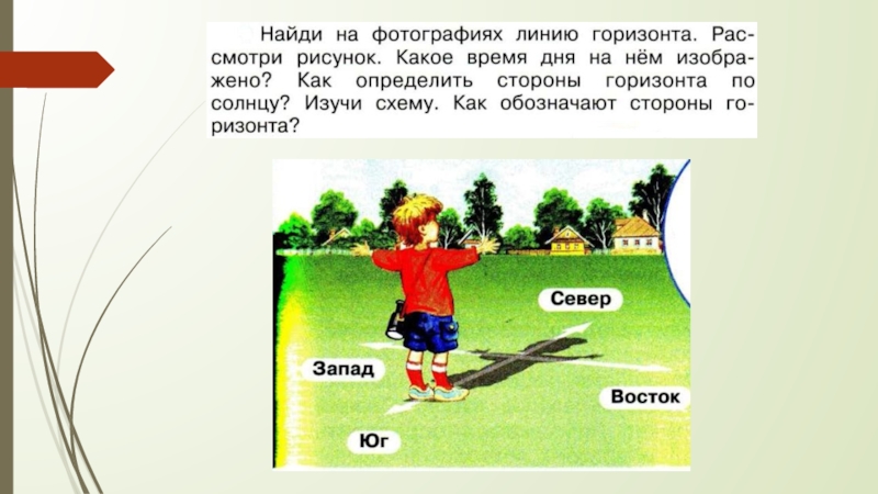 Где находится линия горизонта