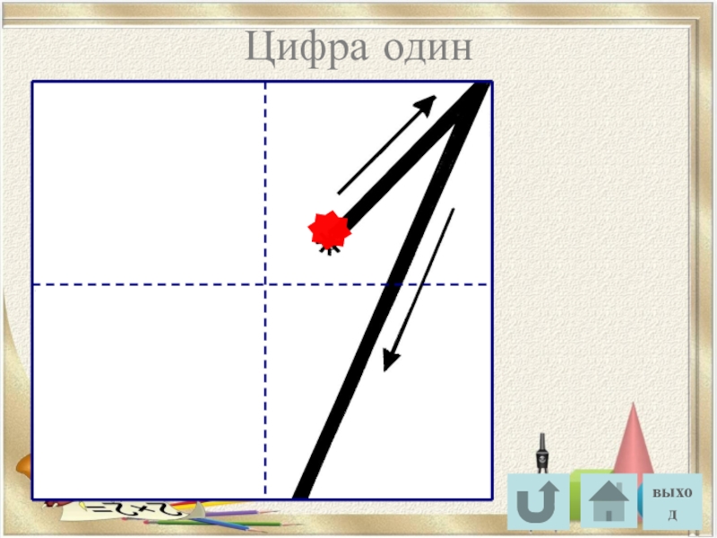 Презентация цифра 1 для дошкольников