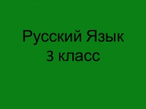 Презентация по русскому языку на тему Склонение имени существительного. 3 класс