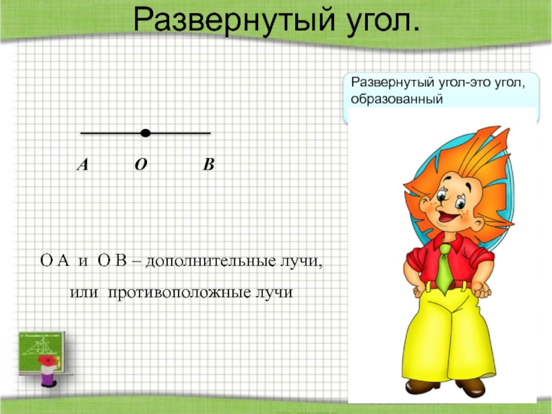 Дополнительные лучи развернутый угол. Развёрнутый угол. Противоположные лучи. Развёрнутый угол и дополнительные лучи. Угол образуемый дополнительными лучами.