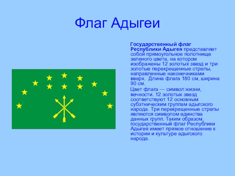 Сколько звезд на флаге третьей по размеру. Флаг Адыгеи. Символы Республики Адыгея. Адыгея флаг флаг Адыгеи.