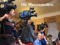 Презентация к открытому уроку немецкого языка в 9 классе по теме СМИ