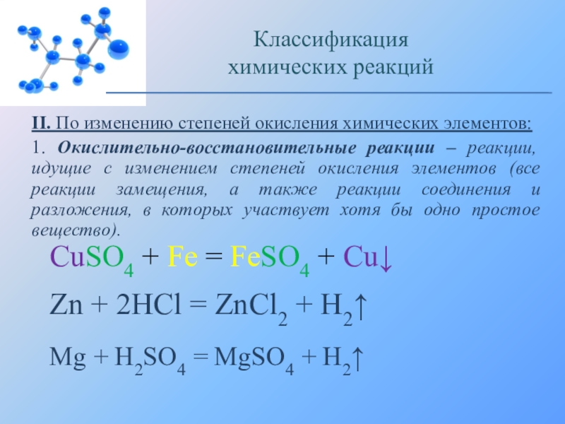 Овр химия презентация