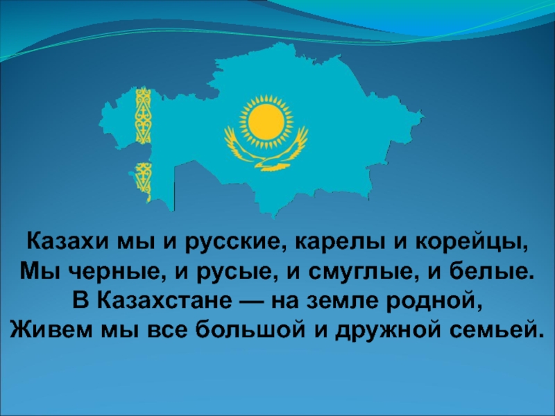 Презентация день единства народов казахстана презентация