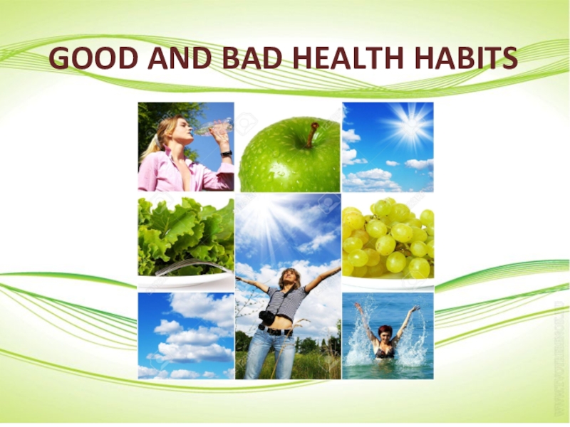 Healthy habits проект